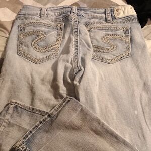 Silver Jeans Light Blue Boot Cut Women's Jeans